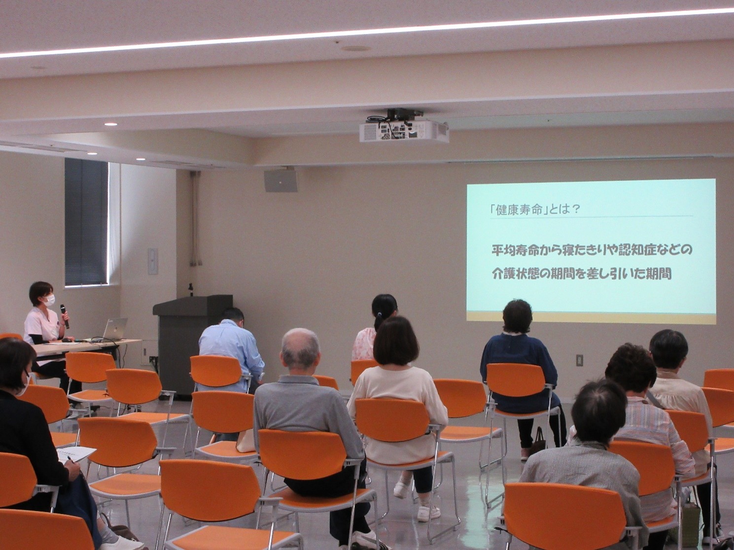 第33回なるほど健康塾の様子